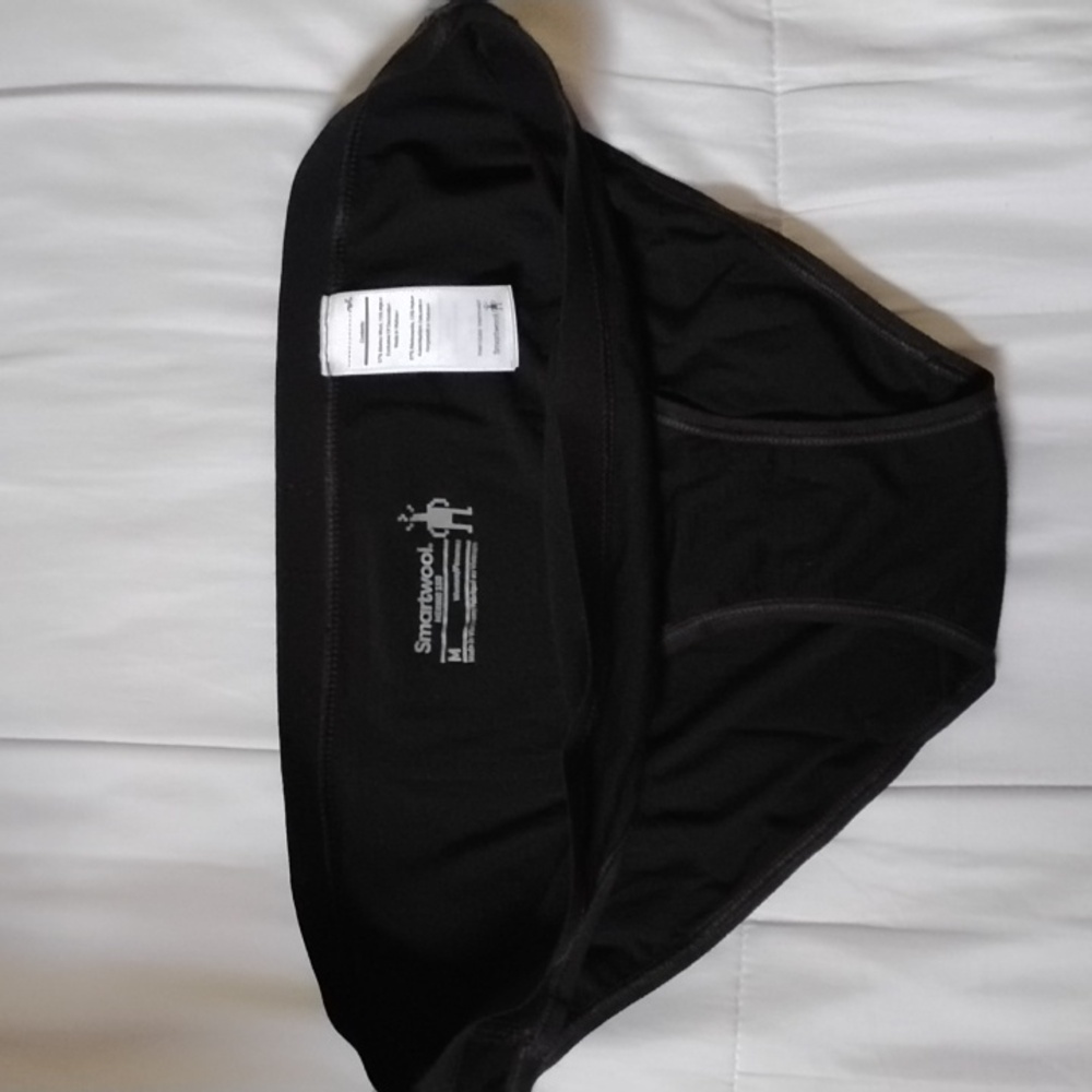 NEW Smartwool Women's Merino Bikini 150 Underwear Black